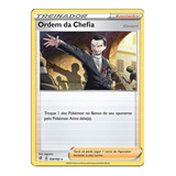 Carta Pokémon Ordem Da Chefia Giovanni 154 192 Rixa Rebelde