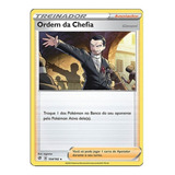 Carta Pokémon Ordem Da Chefia Giovanni 154 192 Rixa Rebelde