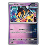 Carta Pokémon Paradoxo Rocha Férrea Coroa Estelar