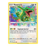 Carta Pokémon: Rayquaza gx Shiny Português copag + Brinde em