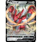 Carta Pokemon Scizor VMAX Português 119/189 Card Original Copag