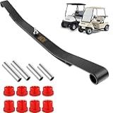 Cartalia Kit De Molas Dianteiras De 2 Folhas Resistentes Para Club Car DS 1981 Up Club Car Precedent 2004 Up Tempo Onward 2017 Up Carrinho De Golfe Substitui 1012030 1015108 Buchas E Mangas De
