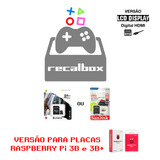 Cartão 64gb Imagem Recalbox Para Raspbarry Pi 3b E 3b 