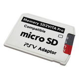 Cartão Adaptador Ps Vita Sd2vita Pro Micro Sd 5 0 Psvita