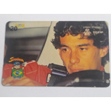Cartão Ayrton Senna Do Brasil Gp