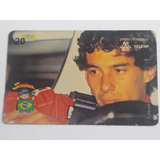 Cartão Ayrton Senna Do Brasil Gp Hungria