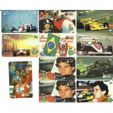 Cartão Ayrton Senna Do Brasil Telefônico Telebras Telesp