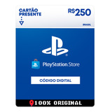 Cartão Card Playstation Store 250 Reais