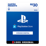 Cartão Card Playstation Store 30 Reais