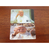 Cartão Comemorativo Visita Do Papa João Paulo Ii 1997