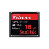 Cartão Compact Flash Cf 16gb Sandisk