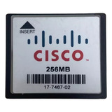 Cartão Compact Flash Cf 256mb Memória Flash 17 7467 02 Cisco