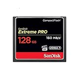 Cartão Compact Flash Cf Sandisk 128gb Extreme Pro Udma