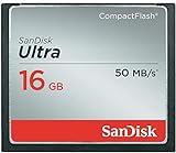 Cartão CompactFlash 16GB SanDisk Ultra De 50mb S 333X 
