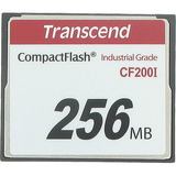 Cartão Compactflash Transcend 256mb 200i 200x