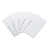 Cartão Cracha Proximidade Rfid 125 Khz Lote 50 Peças Pvc