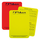 Cartão De Árbitro Poker Original Campo Juiz Vermelho amarelo