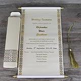 Cartão De Convites De Casamento Personalizado Personalizado Com Design Personalizado Personalizado Elegante Personalizado