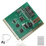 Cartão De Diagnóstico De PC De 4 Dígitos Módulo De Teste E Medição De Placa De Computador PC Placa Mãe De Depuração Analisador De Cartão Postal PCI Testador De Placa Mãe Monitor De Diagnóstico Para