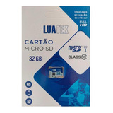 Cartão De Memoria 32gb Micro Sd Classe 10 80mbs Luatek