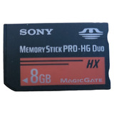 Cartão De Memória Camera Sony Cybershot Memory Stick Pro 8gb