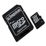 Cartao De Memoria Classe 4 Kingston SDC4 32GB Micro SDHC 32GB Com Adaptador SD