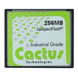 Cartão De Memória Compact Flash Cactus 256mb Cf Industrial