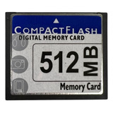 Cartão De Memória Compact Flash Cf 512mb 