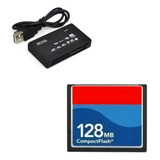 Cartão De Memória Compact Flash Sandisk 128mb Cf Leitor