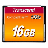 Cartão De Memória Compactflash Transcend 16gb 133x (ts16gcf1