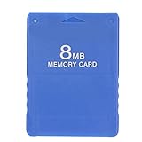 Cartão De Memória Do Jogo Cartão De Memória De Jogo De Alta Velocidade 8 MB PS2 Suporta FMCB1 966 E Todos Os Jogos Para PS2 Azul 