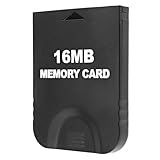 Cartão De Memória Gamecube De Alta Velocidade De 16 MB 251 Blocos Compatível Com Consoles Nintendo Gamecube E Wii Kits De Acessórios De Videogame Preto