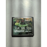 Cartão De Memória Kingston 1gb 50x compact Flash Elite Pro
