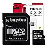 Cartão De Memória Kingston 32 GB MicroSDHC Canvas Select Plus Class 10 Flash Memória SDCS2