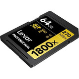 Cartao De Memoria Lexar Professional Gold S 64gb Sdxc Uhs ii