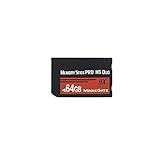 Cartão De Memória Memory Stick PRO HG Duo 64GB HX PSP1000 2000 3000 Câmera