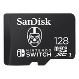Cartão De Memória Micro Sd 128gb P nintendo 100mbs Sandisk