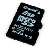 Cartão De Memória Micro Sd 2gb Kingston Dispositivos Antigos