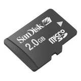 Cartão De Memória Micro Sd 2gb Sandisk Dispositivos Antigos