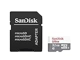 Cartão De Memoria Micro SD 32GB Com Adaptador SanDisk SD SQUNB032B Preto