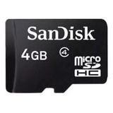 Cartão De Memória Micro Sd 4gb Sandisk Dispositivos Antigos