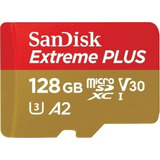 Cartão De Memória Micro Sd Extreme Plus 128gb Lacrado