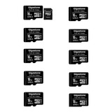 Cartão De Memória Micro Sdhc Classe 10 Gigastone 16gb 10un