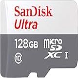 Cartão De Memória MicroSD SanDisk- 128 GB- Classe 10