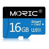 Cartão De Memória Moric 16gb Classe 10 Sdhc Micro Sd