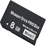 Cartão De Memória MS 8GB Memory Stick Pro Duo Mark2 Câmera