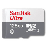 Cartão De Memória Sandisk 128gb Adaptador