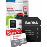 Cartão De Memória Sandisk 16gb Micro