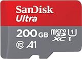 Cartão De Memória SanDisk 200GB Ultra MICRO SDXC SDSQUA4 200GB GN6MA Até 120 MB S