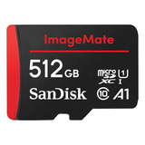 Cartão De Memória Sandisk 512gb Imagemate Microsdxc Uhs i Velocidade De Até 150 Mb s Sdsqua4 512g aw6ka